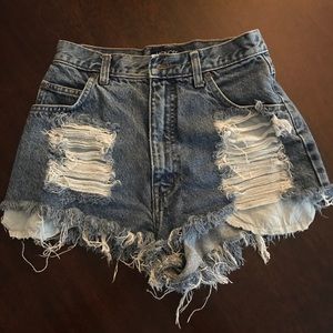 Festival Women’s High Waisted Jean Shorts